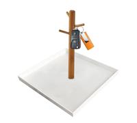 Vassoio Per Chiavi In Legno Per Tavolo Da Entrata, Ciotola Per Chiavi In Bambù A 3 Livelli Per Tavolo Da Entrata, Vassoio Di Valet, Vassoio Di Profumo Per Toeletta, Piatto Di Gioielli, Supporto Per