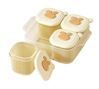 Vassoio per congelatore per alimenti per bambini, stampo in silicone per conservare brodo bambino, controllo delle porzioni riutilizzabile per puree e snack, gadget da cucina facile da pulire per