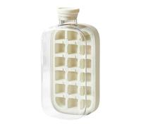 Vassoio per cubetti di ghiaccio 2 in 1 Touch Free con coperchio e scatola, 800 ml, multifunzione, per bevande fredde, succhi di frutta, cocktail, da cucina lavabili