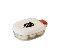 Vassoio per cubetti di ghiaccio a prova di perdite con coperchio, in silicone flessibile per uso alimentare, facile da premere e rilasciare per cubetti perfetti, sicuro nel congelatore e design