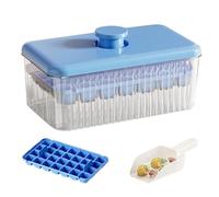 Vassoio per cubetti di ghiaccio con coperchio | Stampo per cubetti di ghiaccio per la produzione di ghiaccio | Accessorio da cucina per preparare cocktail, vino e frutta ghiacciata