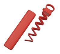 Vassoio per cubetti di ghiaccio di grande capacità con foro per appenderlo, facile rilascio della produzione di ghiaccio con coperchio a prova di perdite, facile rilascio cubi