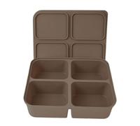 Vassoio per cubetti di ghiaccio in silicone con coperchio per una facile rimozione e prevenzione degli odori, design salvaspazio per casa, cucina o ufficio, sala pausa essenziale