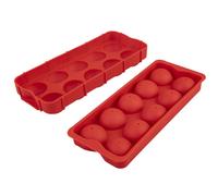 Vassoio per cubetti di ghiaccio rotondo in silicone Appetito rosso, qualità prem