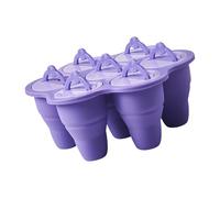 Vassoio per cubetti di ghiaccio - silicone PP 17,5 x 17,5 x 7 cm | Vassoi per ghiaccio, stampo facile da estrarre | Palestra per bambini con coperchio alimentare picnic incontri