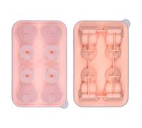 Vassoio per cubetti di ghiaccio, Stampo in silicone 3D per cubetti di ghiaccio a forma di gatto, Contenitori e gadget simpatici, Per Whisky Cocktail Vino Succo Cucina Feste Bevande Cibo Campeggio