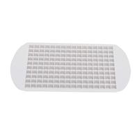 Vassoio per di ghiaccio silicone flessibile resistente resistente ad alta temperatura mini stampo per ghiaccio quadrato per cucina domestica ristorante di grado alimentare BPA da (160 griglia