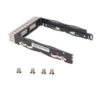 Vassoio per disco rigido da 2,5 pollici, vassoio per HDD SAS SATA per UCS C220 C240 C480 M5, staffa adattatore universale per disco rigido con viti, vassoio ABS in metallo nero