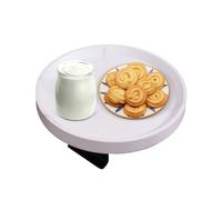 Vassoio per divano a braccio, pieghevole, superficie in grani di legno, porta snack e distanti con base stabile per contenere bevande, conservare utenti, promuovere divano, letto, stuh
