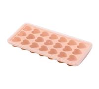 Vassoio per fabbricatore di ghiaccio, stampo per cubetti di ghiaccio, vassoio per ghiaccio a forma di cuore in silicone, stampo per cubetti di ghiaccio per congelatore a 21 griglie a rilascio facile