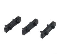 Vassoio per friggitrice ad aria, in gomma, parti di ricambio in silicone, per graffi e prolungamento della durata dell'apparecchio (3 pezzi)