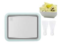 Vassoio Per Gelatiera, A Rullo Per Gelato Manuale, Ghiaccio Rapido, Portatile, Macchina Per Gelato A Vassoio In Acciaio Inossidabile, Per Frigorifero,