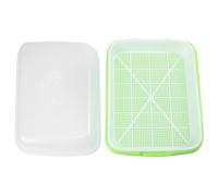 Vassoio Per Germogli Coperto Coltivatore Di Erba Grano Nursery Pot