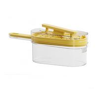 Vassoio per ghiaccio a 64 griglie con design a rilascio stampa con coperchio e contenitore a tenuta stagna, vassoi impilabili per contenere un sacco di ghiaccio per intrattenere, campeggio e uso