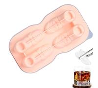 Vassoio per ghiaccio a forma di cubo, in silicone, stampo per ghiaccio, gadget da cucina per uso alimentare, contenitore a forma di a rilascio facile, contenitore per congelatore, per