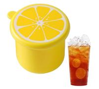 Vassoio per ghiaccio cilindrico - grande stampo per cubetti di ghiaccio, stampo per congelatore a rilascio facile | Vassoio per ghiaccio con coperchio per cocktail, whisky, bevande refrigerate, cucina