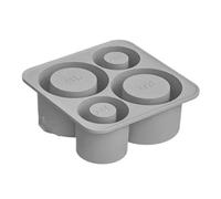 Vassoio per ghiaccio con cilindro in silicone con coperchio per bicchiere 20 30 40 once Mantieni le bevande refrigerate