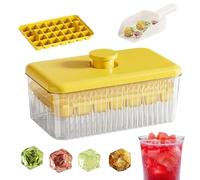 Vassoio Per Ghiaccio Con Coperchio - Stampini Per Il Ghiaccio - Accessori Cucina, Attrezzi Per Preparare Bevande Fredde Come Succo Vino Caffè Bourbon