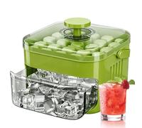 Vassoio Per Ghiaccio Con Coperchio,Stampo Per Ghiaccio Design A Pressione | 50 Cavità Ghiaccio Stampo Con Coperchio E Custodia Per Whisky, Cocktail, Caffè, Bevande