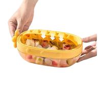 Vassoio per ghiaccio con coperchio, stampo per ghiaccio - Factor di per ghiaccio a rilascio facile con coperchio - Whisky sicuro che produce vassoio per cocktail, preparazione del