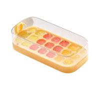 Vassoio Per Ghiaccio Con Coperchio | Vassoio Silicone Per Cubetti Di Ghiaccio 21 Scomparti Per Congelatore | Stampo Alimentare Flessibile Contenitore Per Bevande Frigo Casa