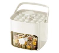 Vassoio per ghiaccio con manico leggero portatile antiaderente vassoio per | Stampo per cubetti refrigeranti con manico per feste, vita quotidiana, cucina, campeggio, riunione
