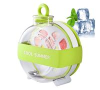 Vassoio Per Ghiaccio - Coppa Per Tritaghiaccio | Vassoio A Cubo Con Coperchio | Stampo Riutilizzabile A Rilascio Facile 12x7x15,9 Cm | Raffreddamento Ottimizzato Facile Da Pulire | Per Bevande Rinfres