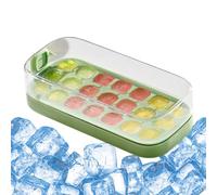 Vassoio per ghiaccio,Facile rimozione stampo per ghiaccio con protezione | Flessibile riutilizzabile grande contenitore per acqua caffè cocktail bevande alimentari frigorifero casa