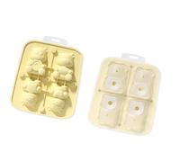Vassoio per ghiaccio in silicone per uso alimentare, a forma di piccolo drago, riutilizzabile, per zuppe, congelatori, succhi di vino, whisky, cocktail, piccoli vassoi congelatori