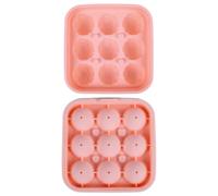 Vassoio per Ghiaccio in Silicone Stampo in Silicone a 9 Cavità per