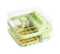 Vassoio per ghiaccio per congelatore, riutilizzabile, grande capacità, con coperchio, stampo per bevande | per camper, casa, ristorante, picnic, whisky, cocktail bourbon, caffè, vino, succo