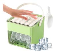 Vassoio per Ghiaccio per Congelatore | Vassoio Per Ghiaccio Con Coperchio - Grande Capacità In Plastica Alimentare Premi Per Sfilare Stampo Freddi Per Bevande Vino Cocktail Casa Caffè Tè Cucina