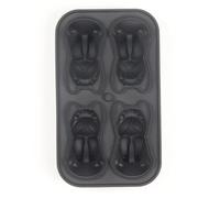 Vassoio per ghiaccio Stampo per ghiaccio per uso domestico Stampo per ghiaccio Bulldog francese Vassoio Vassoio per ghiaccio Ice Ice Ice Silicone Utensili da cucina Quattro Vassoio Crema Griglia SIL