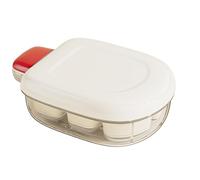 Vassoio per ghiaccio - vassoio per cubetti di ghiaccio con coperchio | Vassoi per ghiaccio per congelatore | Maker di ghiaccio | Scatola per contenitore per stampo a vassoio pressato a 6 griglie