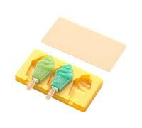 Vassoio per ghiaccioli con coperchio riutilizzabile in silicone per bambini per creativi a forma di cuore animali Conveni stampi per cioccolato