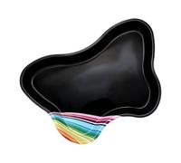 Vassoio per gioielli in acciaio satinato Unghie Organizzatori di stoccaggio strumenti di arte Manicure Portatile Trucco Cosmetico Nail Art Organizer