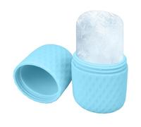 Vassoio per il ghiaccio facciale, rullo per sfere di ghiaccio per viso e occhi, rullo per viso, stampo in silicone per raffreddamento, strumento di bellezza leggero, stampi freddi per fidanzata