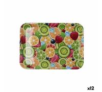 Vassoio per la colazione Quid Habitat Multicolore Plastica 28 x 20 x 1,5 cm C
