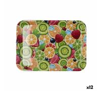 Vassoio per la colazione Quid Habitat Multicolore Plastica 32 x 23 x 1,7 cm C