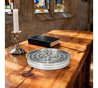 Vassoio per la comunione, piatto portatile per forniture ecclesiastiche,
