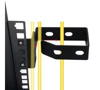 Vassoio per la gestione dei sotto la scrivania - Organizer in acciaio freddo da 52 g, rack portacavi per carichi pesanti, design del vassoio per antiruggine, canale perda u