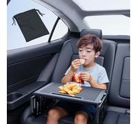 Vassoio per laptop da auto, vassoio per alimenti portatile viaggi di lavoro