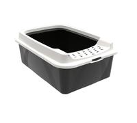 Rotho Bonnie Eco Cat Litter Tray Black 57,2X39,3X20,9 Cm