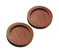 Vassoio per macina in legno da 2 pezzi: base per saliera e pepiera - porta