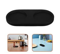 Vassoio per macinapepe in legno da 2 pezzi: supporto per macina sale e pepe -