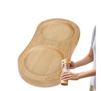 Vassoio per macinino sale e pepe, supporto per saliera e pepe, supporto per macinapepe vassoio per macinare pepe in legno, pratico vassoio portaoggetti organizer