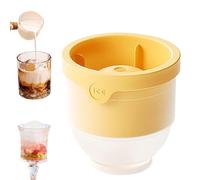 Vassoio per palline - Stampi grandi | Stampi versatili per ghiaccio a prova di perdite per caffè freddo, limonata, soda, punch, tè freddo