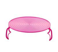 Vassoio per pancetta a microonde: impilatore a doppia piastra a microonde | Piastra a microonde pieghevole, vassoio croccante a microonde Bacon, vassoio per pancetta antiaderente, vassoio per