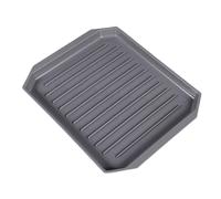 Vassoio per pancetta per cottura a microonde, vassoio per pollame, facile da pulire, antiaderente, per uso alimentare, teglia per forno a microonde per cucinare in modo efficiente la preparazione di