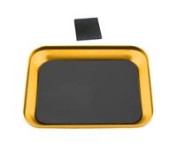 Vassoio per parti magnetiche Design del vassoio per viti magnetico in alluminio per contenere viti metalliche in modo sicuro e per migliorare l'efficienza nelle riparazioni Vassoio per strumenti